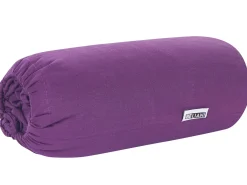 Best Beliani Coprimaterasso elasticizzato JANBU Cotone Viola