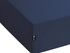 Clearance Beliani Coprimaterasso elasticizzato HOFUF Cotone marino Blu