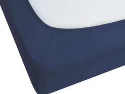 Clearance Beliani Coprimaterasso elasticizzato HOFUF Cotone marino Blu