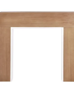 New Beliani Cornice Caminetto BOYANUP chiaro Marrone
