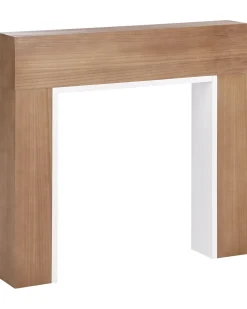 New Beliani Cornice Caminetto BOYANUP chiaro Marrone
