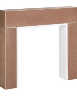 New Beliani Cornice Caminetto BOYANUP chiaro Marrone