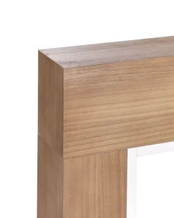 New Beliani Cornice Caminetto BOYANUP chiaro Marrone