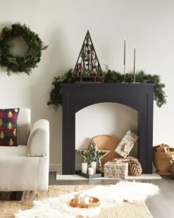 Online Beliani Cornice Caminetto BUSSELTON Nero