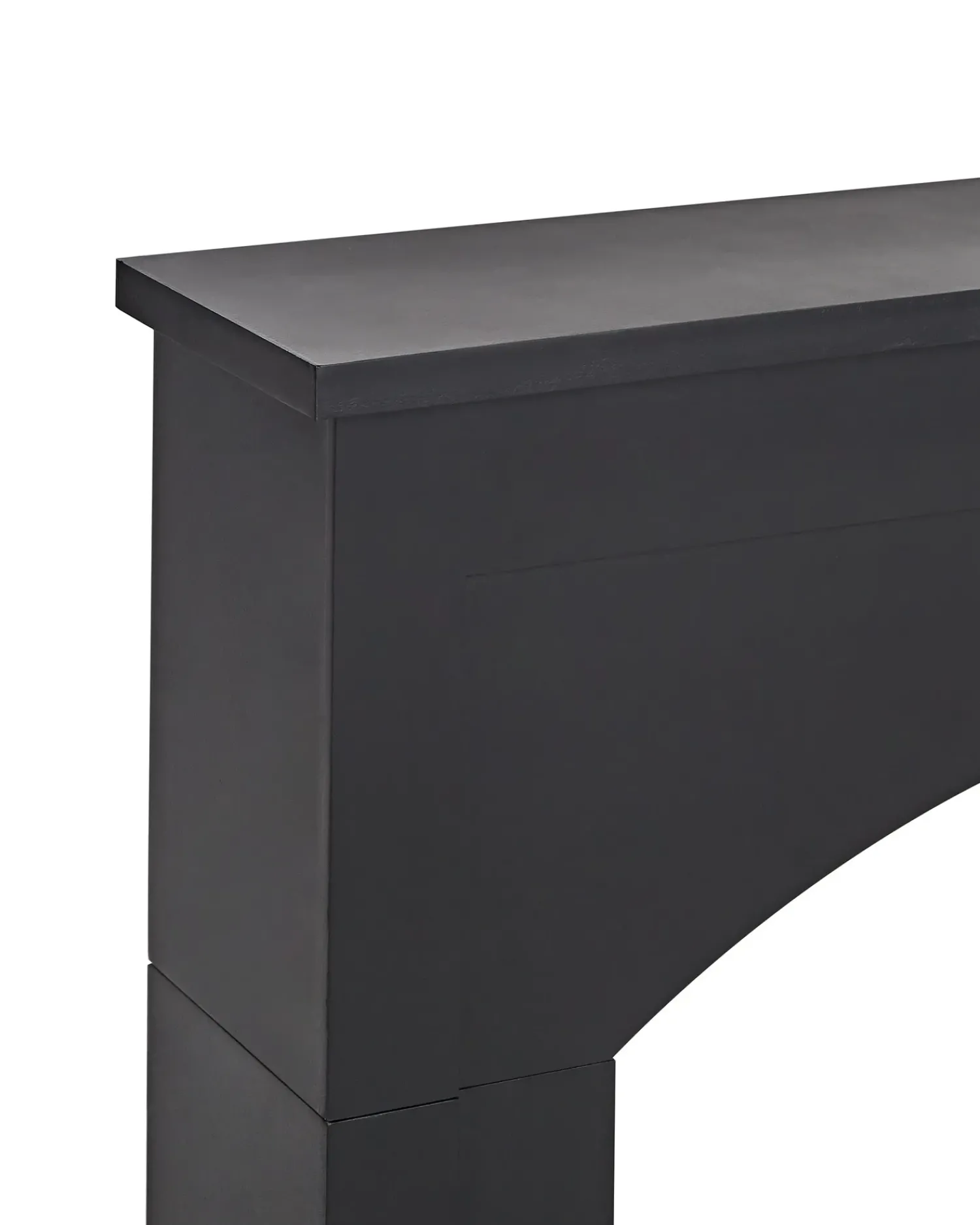 Online Beliani Cornice Caminetto BUSSELTON Nero