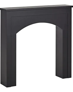 Online Beliani Cornice Caminetto BUSSELTON Nero