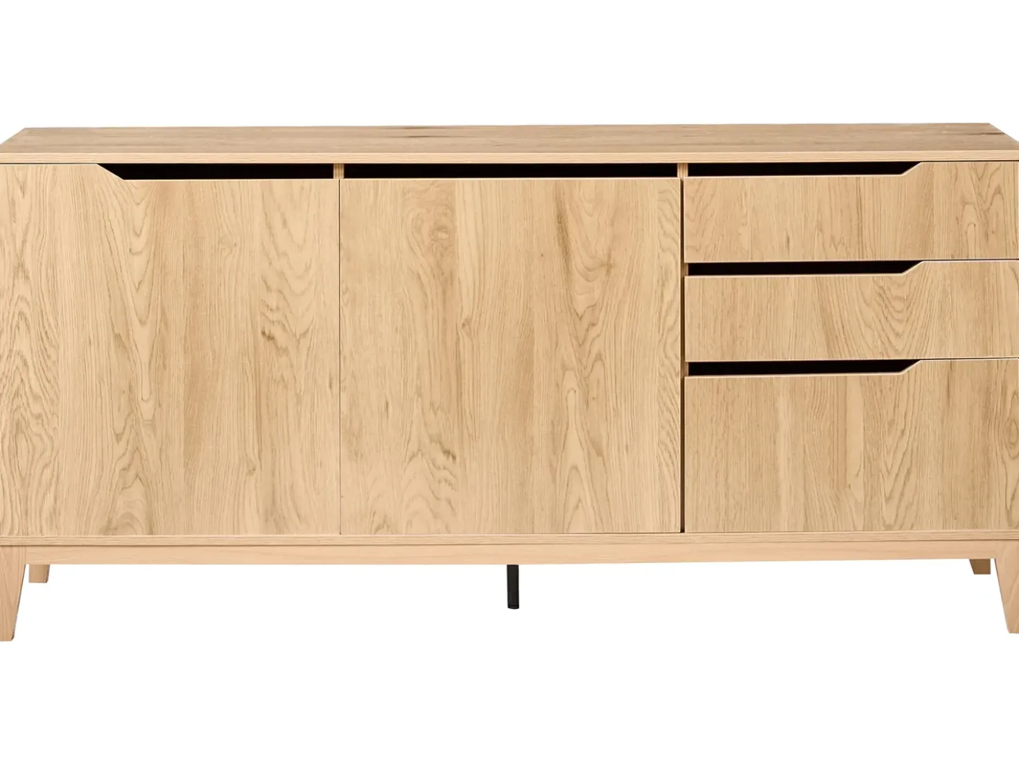 Credenza a 2 ante MONCTON Marrone chiaro