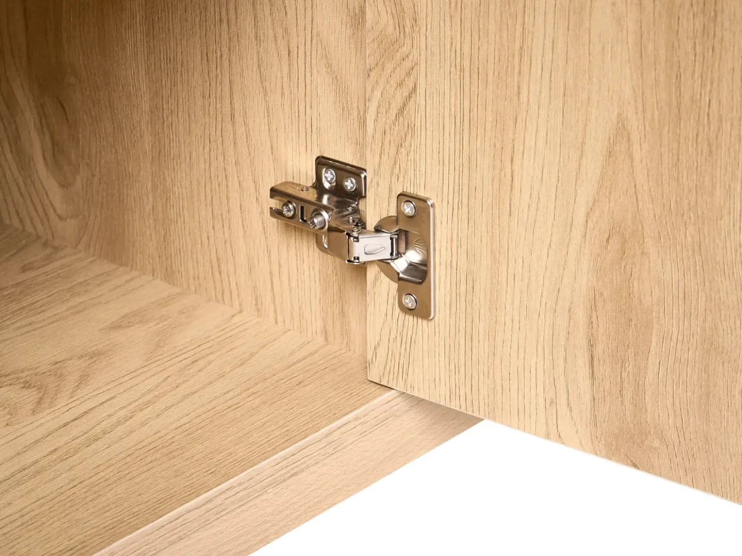 Credenza a 2 ante MONCTON Marrone chiaro