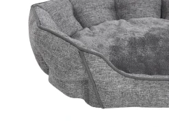 Online Beliani Cuccia per animali CANDIR Lino Grigio