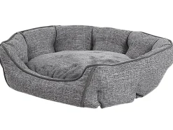 Online Beliani Cuccia per animali CANDIR Lino Grigio