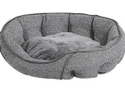 Sale Beliani Cuccia per animali CANDIR Lino Grigio
