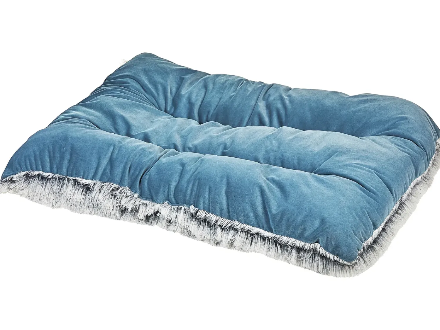 Sale Beliani Cuccia per animali ERGANI Velluto Blu