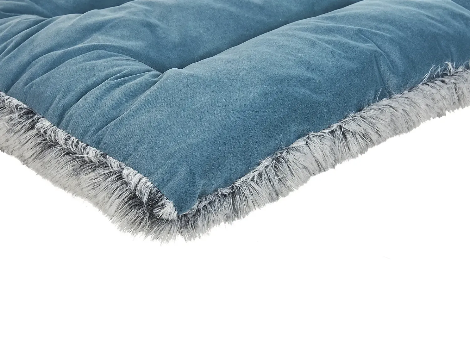 Sale Beliani Cuccia per animali ERGANI Velluto Blu