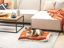 Online Beliani Cuccia per animali ERGANI Velluto Arancione