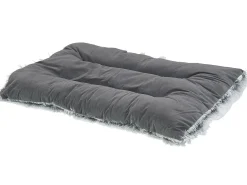 Best Beliani Cuccia per animali ERGANI Velluto Grigio