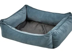 Hot Beliani Cuccia per animali IZMIR Velluto Blu