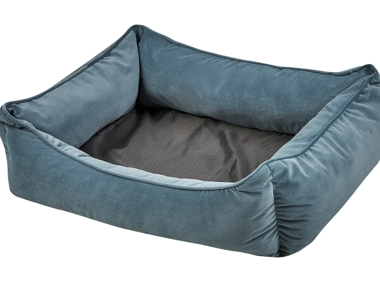 Hot Beliani Cuccia per animali IZMIR Velluto Blu