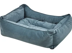 Hot Beliani Cuccia per animali IZMIR Velluto Blu