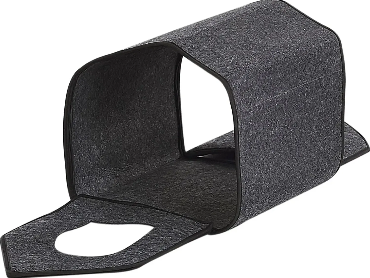 Clearance Beliani Cuccia per animali JANGI Feltro scuro Grigio
