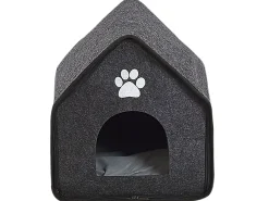 Clearance Beliani Cuccia per animali JANGI Feltro scuro Grigio