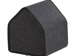 Clearance Beliani Cuccia per animali JANGI Feltro scuro Grigio