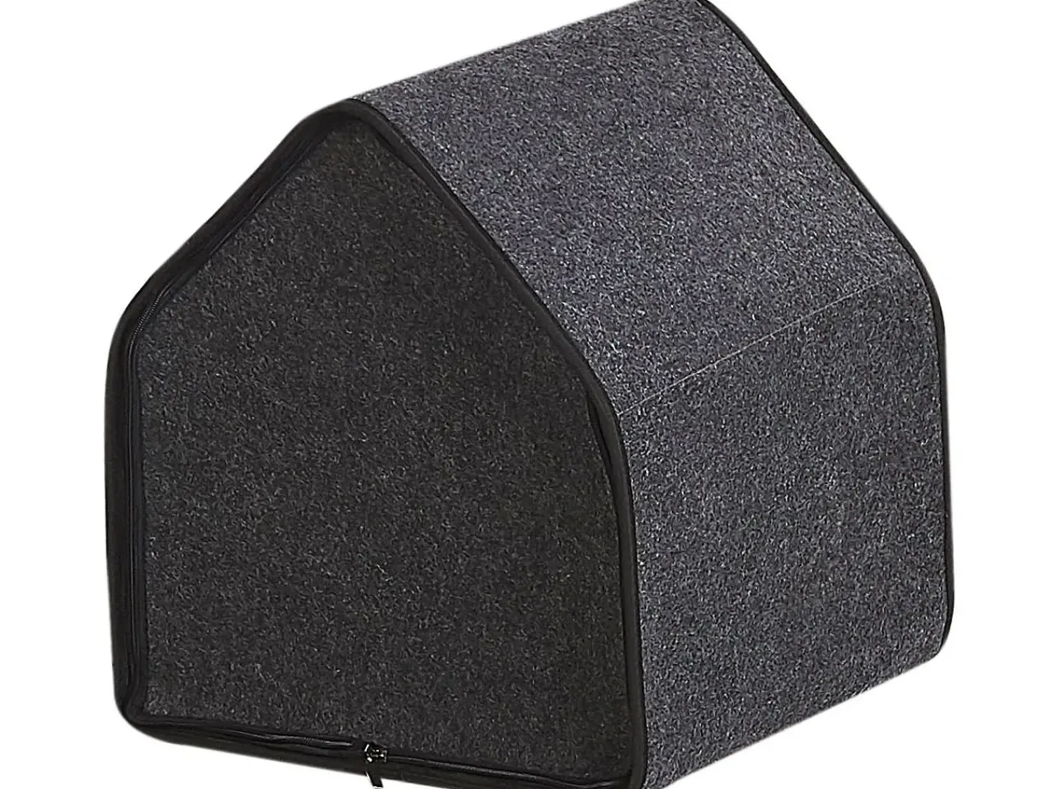 Clearance Beliani Cuccia per animali JANGI Feltro scuro Grigio