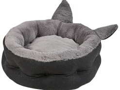 Beliani Cuccia per animali KEPEZ Tessuto Grigio