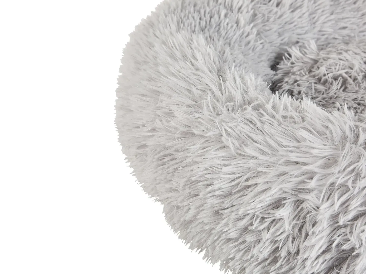 Clearance Beliani Cuccia per animali KULU Finta pelliccia chiaro Grigio