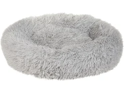 Clearance Beliani Cuccia per animali KULU Finta pelliccia chiaro Grigio
