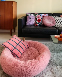 Best Beliani Cuccia per animali KULU Finta pelliccia Rosa