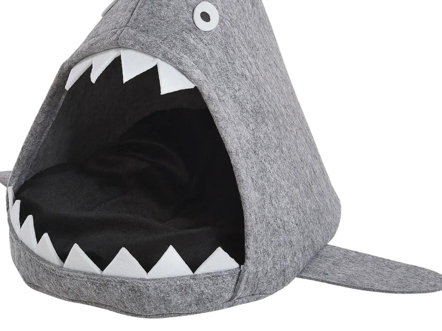 Sale Beliani Cuccia per animali PIRANHA Feltro chiaro Grigio