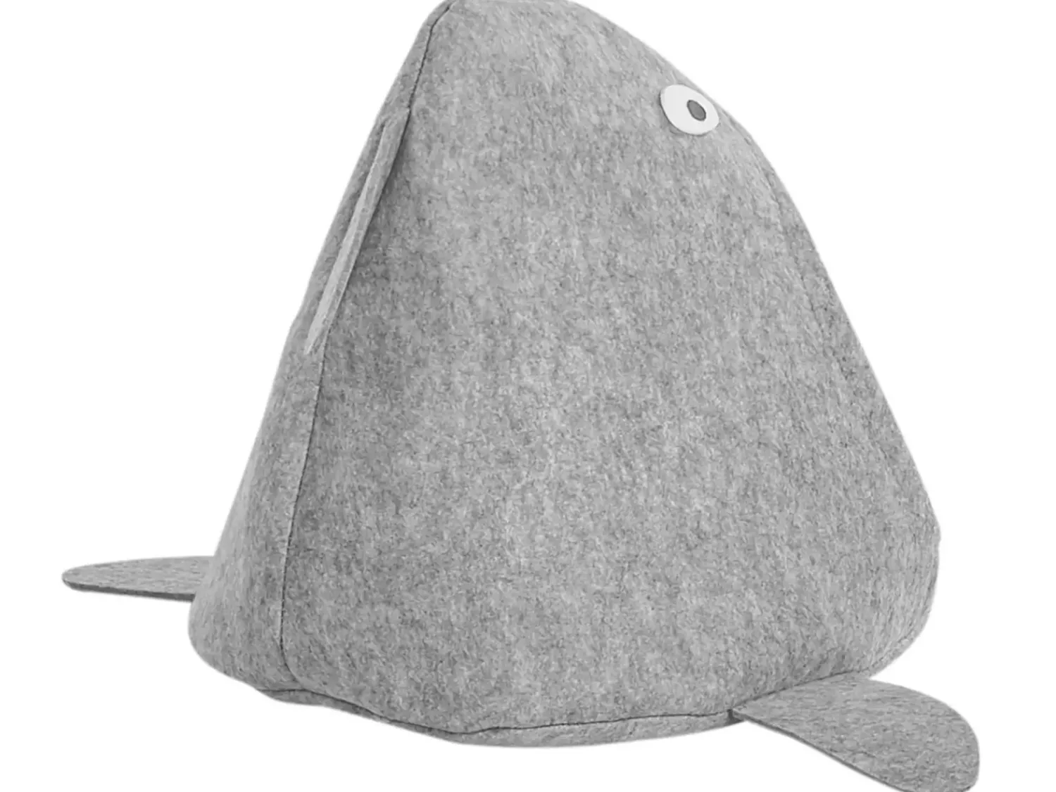 Sale Beliani Cuccia per animali PIRANHA Feltro chiaro Grigio