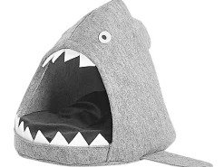 Sale Beliani Cuccia per animali PIRANHA Feltro chiaro Grigio