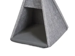 Clearance Beliani Cuccia per animali ULUBEY Feltro chiaro Grigio