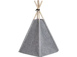 Clearance Beliani Cuccia per animali ULUBEY Feltro chiaro Grigio