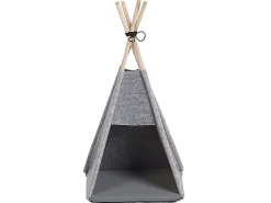 Clearance Beliani Cuccia per animali ULUBEY Feltro chiaro Grigio