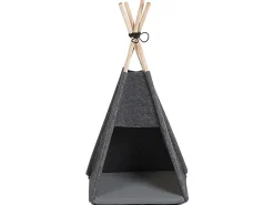 Outlet Beliani Cuccia per animali ULUBEY Feltro scuro Grigio