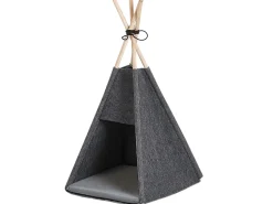 Outlet Beliani Cuccia per animali ULUBEY Feltro scuro Grigio