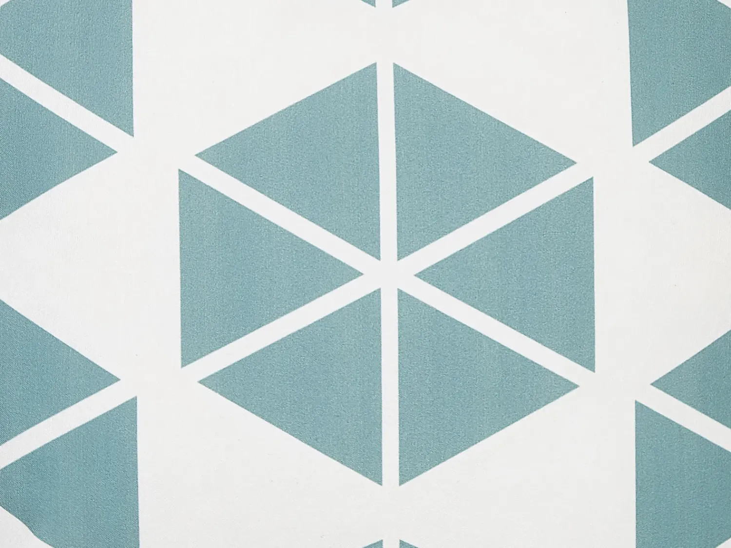 Clearance Beliani Cuscino da esterno RIGOSA Trama geometrica 45 x 45 cm Bianco Blu