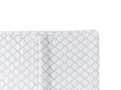 Outlet Beliani Cuscino da letto ELGON Basso Schiuma memory 30 x 50 cm Bianco