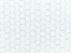 Hot Beliani Cuscino da letto EMIN Alto Schiuma memory 40 x 60 cm Bianco Bianco Blu