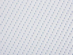 Beliani Cuscino da letto KANGTO Alto Schiuma memory 30 x 50 cm Bianco Bianco Blu