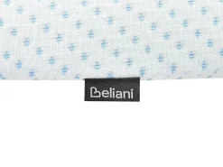 Discount Beliani Cuscino da letto MUIR Basso Schiuma memory 55 x 35 cm Bianco