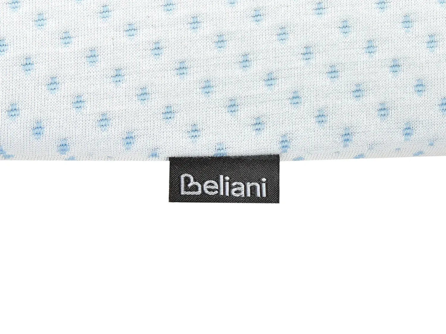 Discount Beliani Cuscino da letto MUIR Basso Schiuma memory 55 x 35 cm Bianco