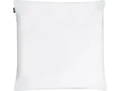 Hot Beliani Cuscino da letto VIHREN Basso Piuma e piumino d'anatra Bianco