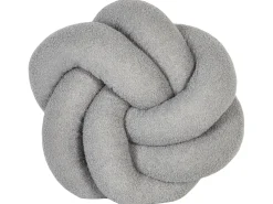Sale Beliani Cuscino decorativo ANGELONIA Bouclé 45 x 45 cm Tinta unita Grigio