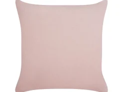 Clearance Beliani Cuscino decorativo BASALIM 45 x 45 cm Beige Tinta unita Beige Rosa