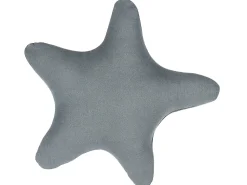 Outlet Beliani Cuscino decorativo BHOPAL Cotone 40 x 40 cm Grigio Stella Grigio Nero