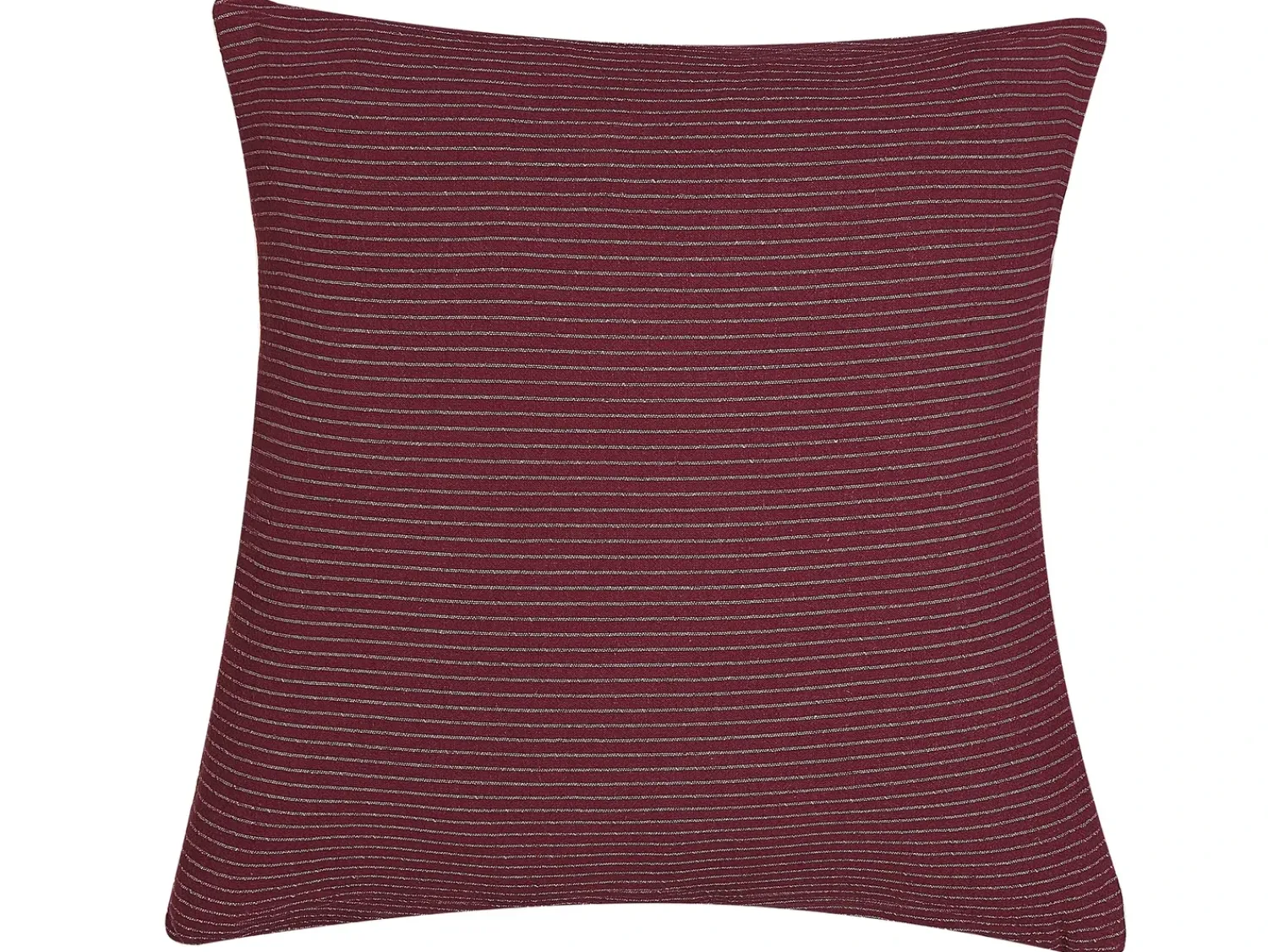 Hot Beliani Cuscino decorativo CAMPANULA 45 x 45 cm Tinta unita Rosso