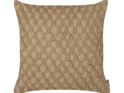 New Beliani Cuscino decorativo COLLOMIA Bouclé 45 x 45 cm Trama geometrica Beige